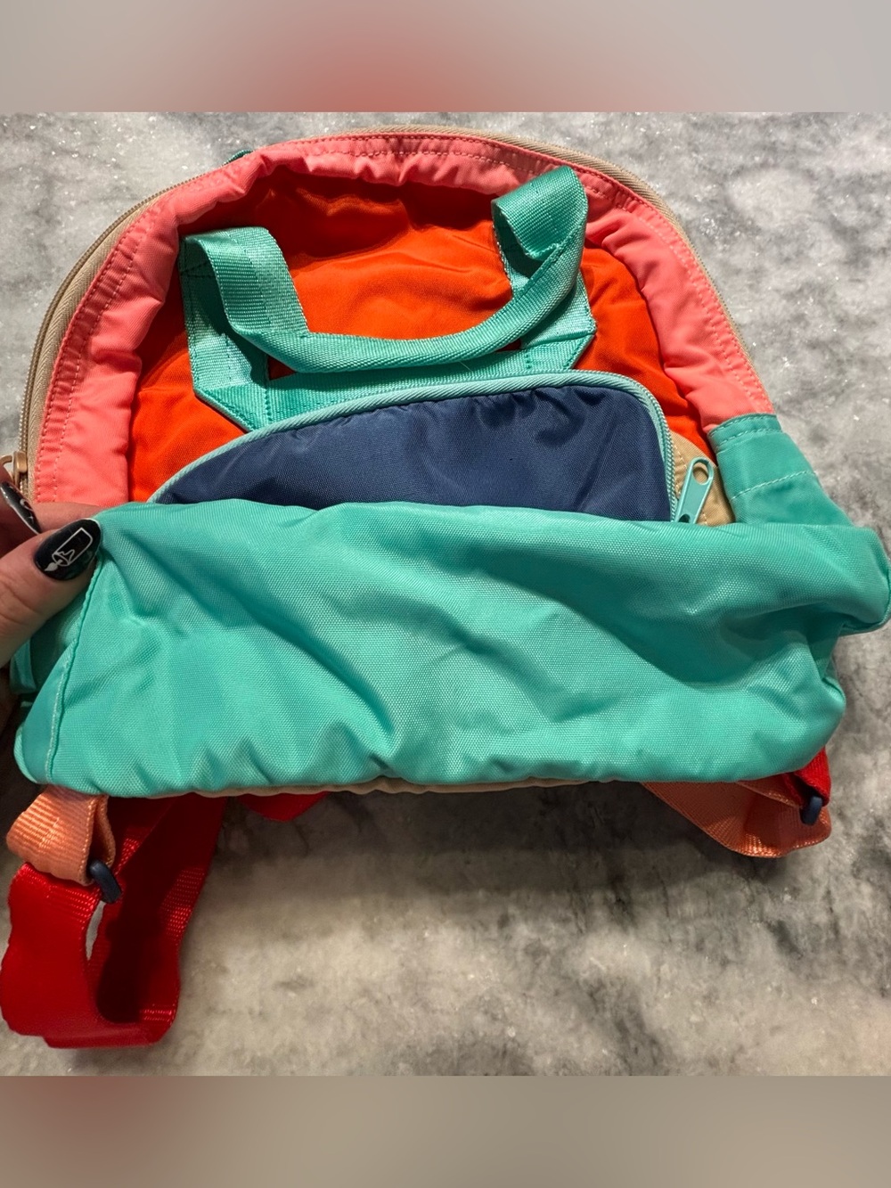 multicolored mini backpack ๐ - Picture 5 of 5